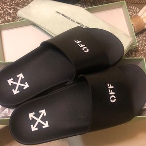 Off-white slides